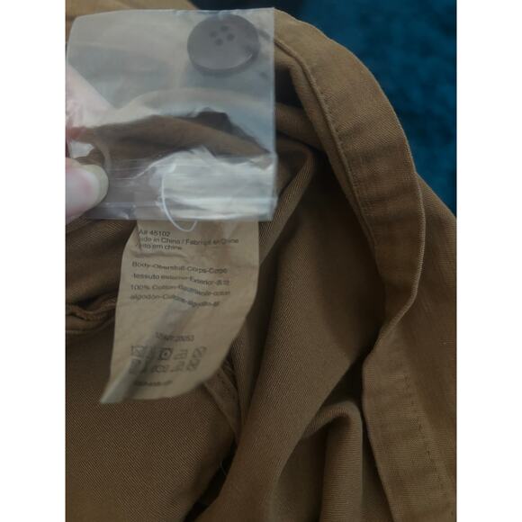 Scotch and Soda Field Jacket Shirt Button Down Pockets Men XL Brown - Picture 7 of 7